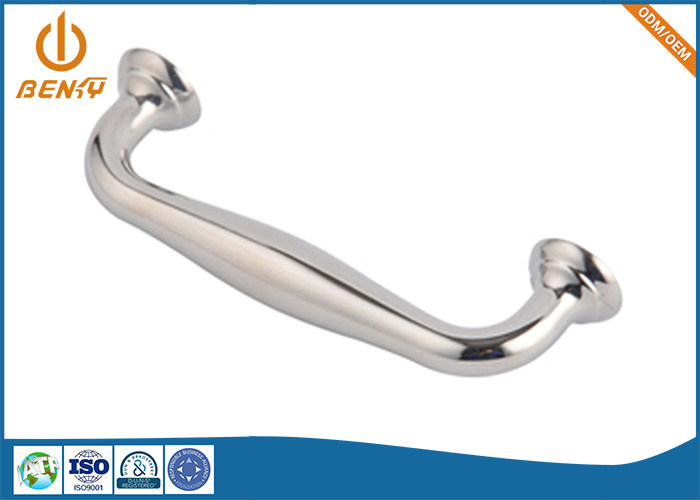 سخت افزار دستگیره های درب سفارشی آلیاژ روی آلیاژ آلومینیوم اندود شده