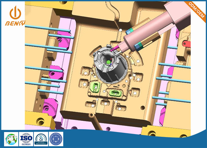 قطعات ماشین آلات ریخته گری آلومینیوم OEM ODM برای قطعات پمپ خودکار