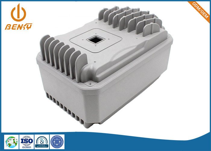 پوشش پودری سفارشی محفظه LED ریخته گری آلومینیوم OEM ODM