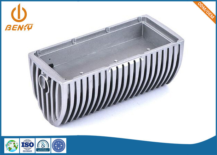 پوشش پودری سفارشی محفظه LED ریخته گری آلومینیوم OEM ODM