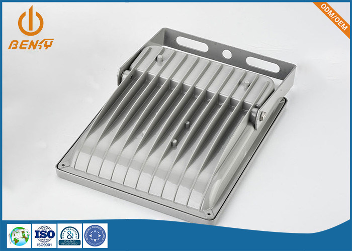 پوشش پودری سفارشی محفظه LED ریخته گری آلومینیوم OEM ODM