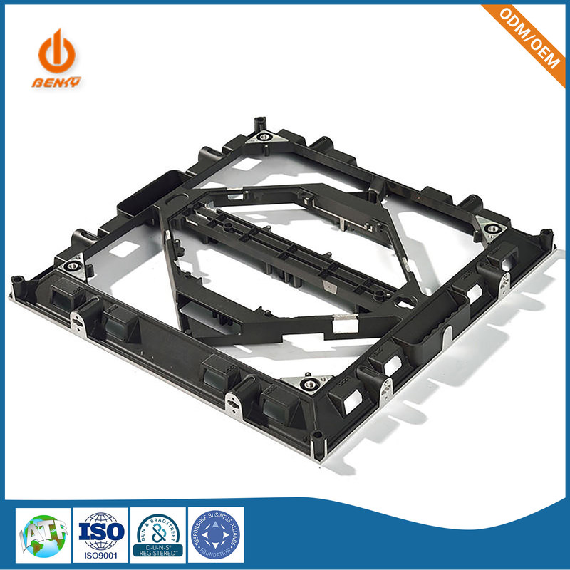 قطعات ریخته گری قالب دیوار قاب پشت پانل آلومینیومی داخلی داخلی HD صفحه نمایش LED صفحه نمایش صفحه پشتی کابینت آلیاژی گرانشی